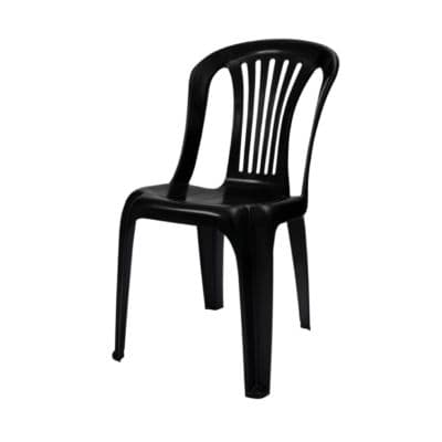 Black Plastic Chair