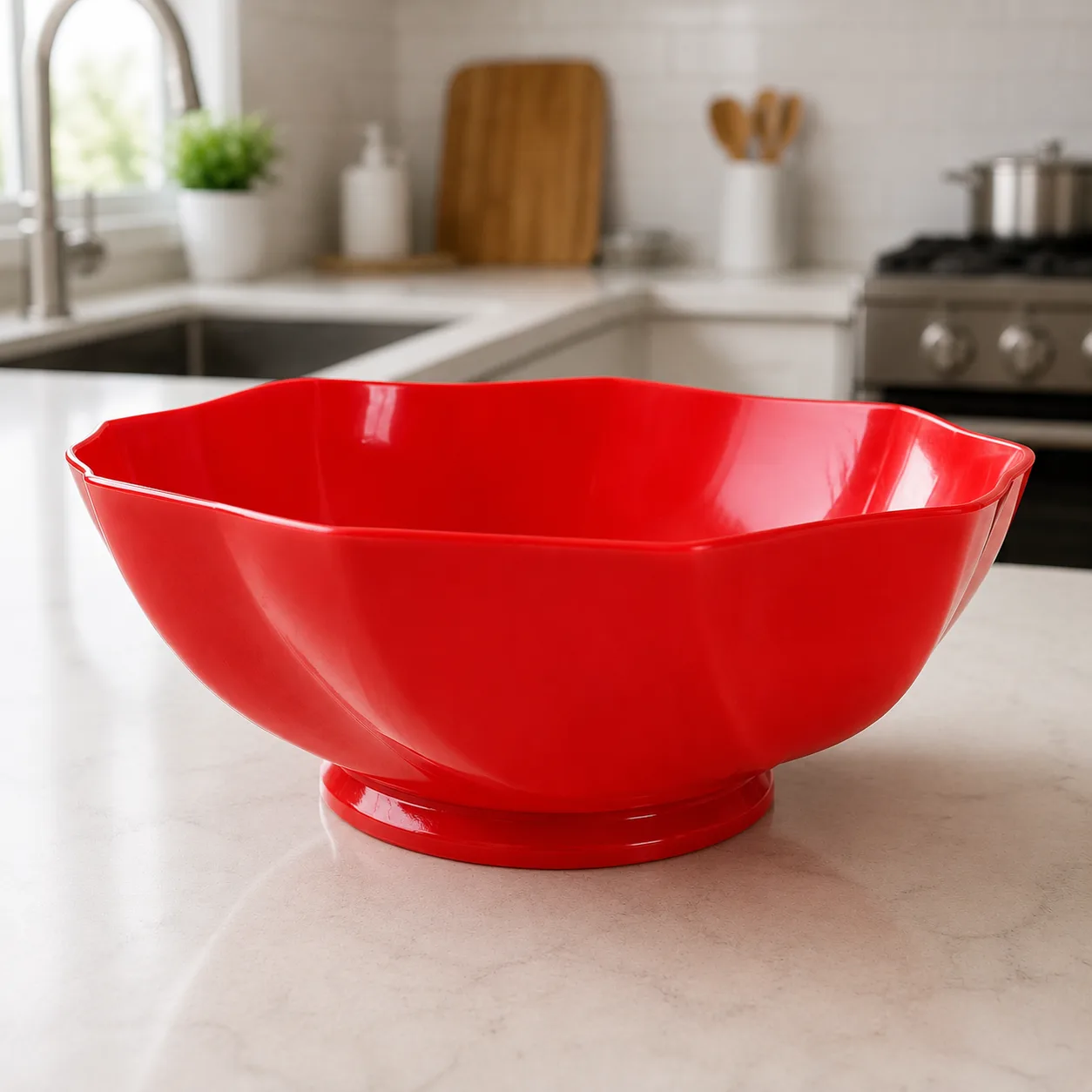 Small Plastic Mixing Bowl