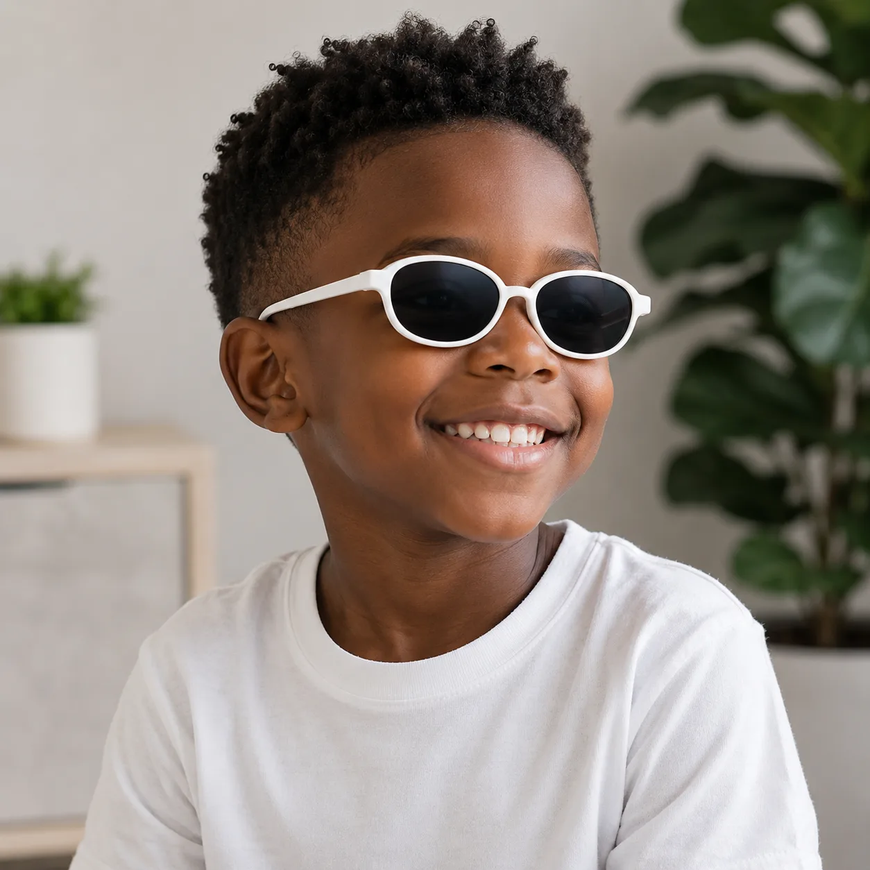 Kids Oval Sunglasses 