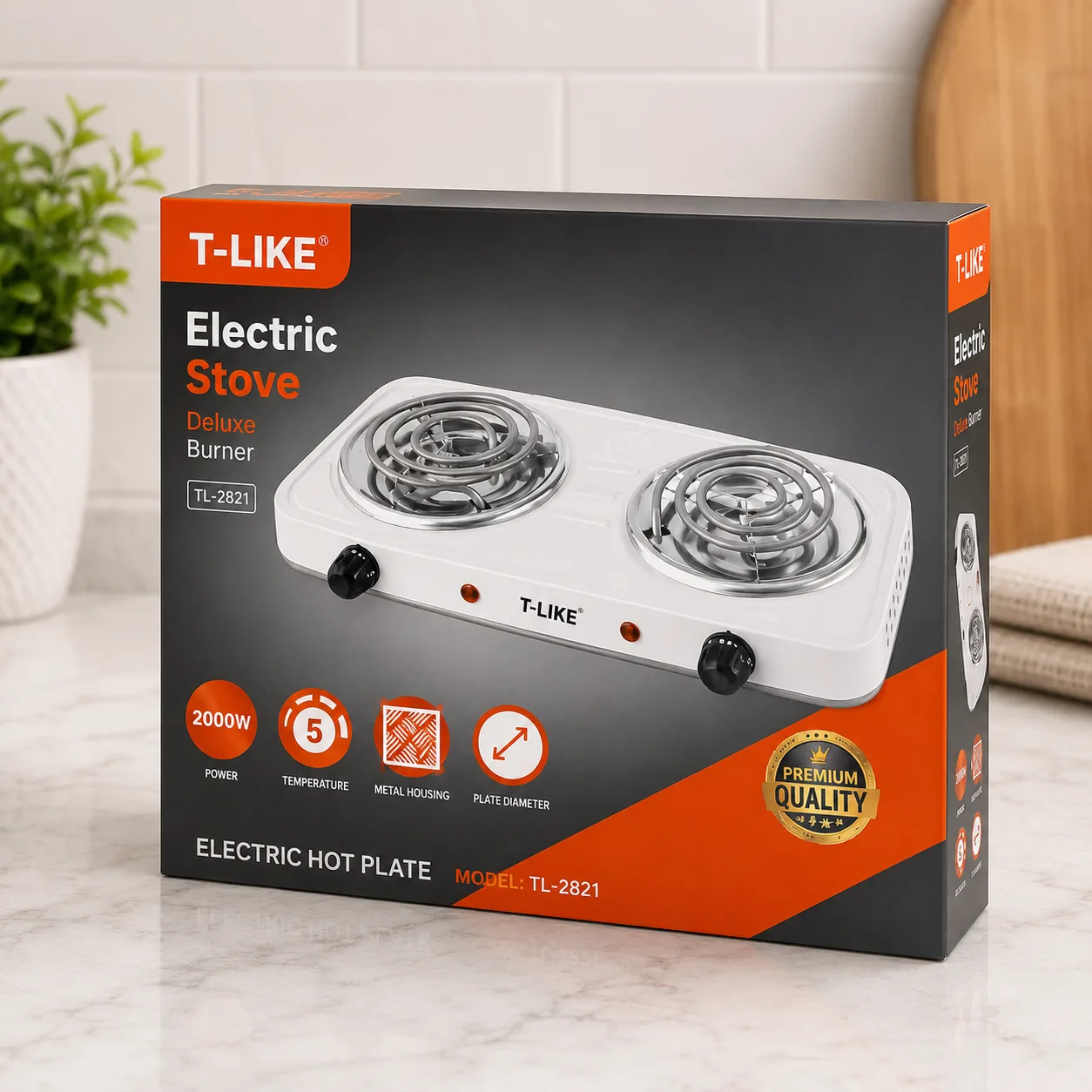  Double Electric Hot Plate 