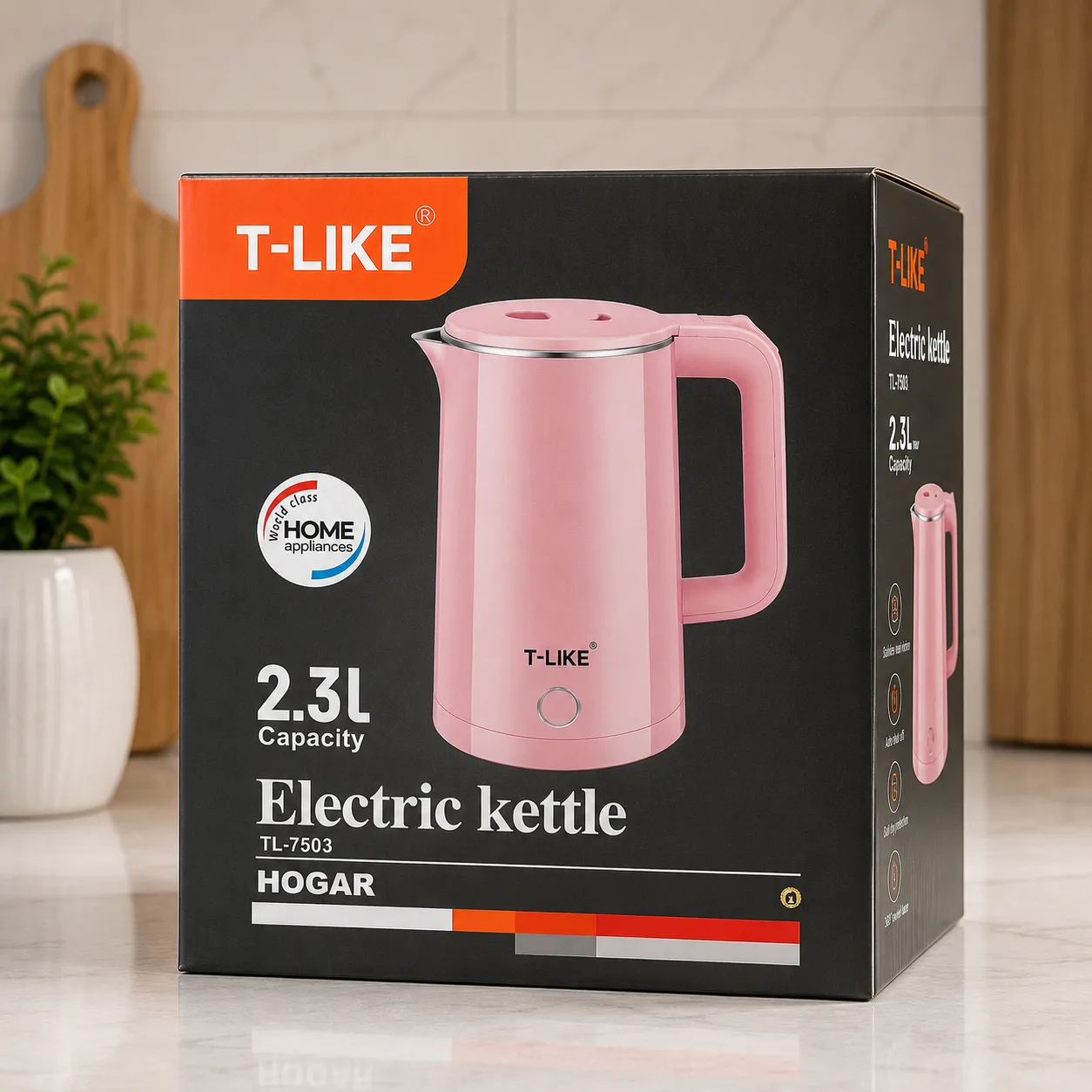  T-LIKE 2.3L Electric Kettle – Model TL-7503