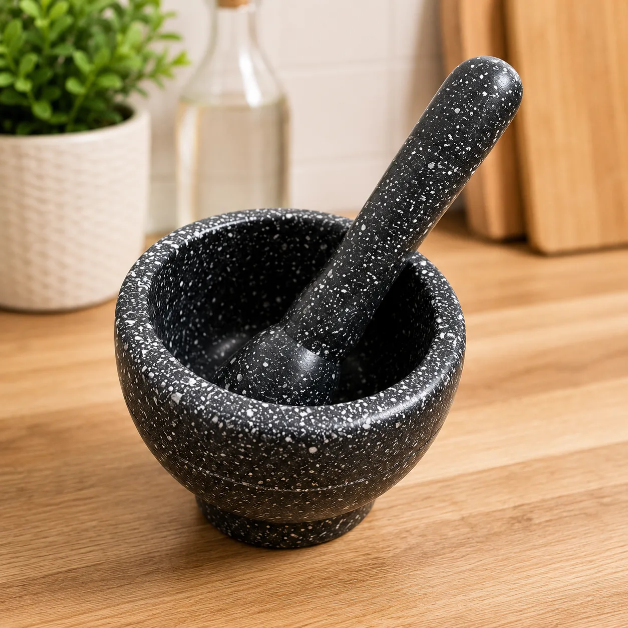 Granite Mortar and Pestle Set