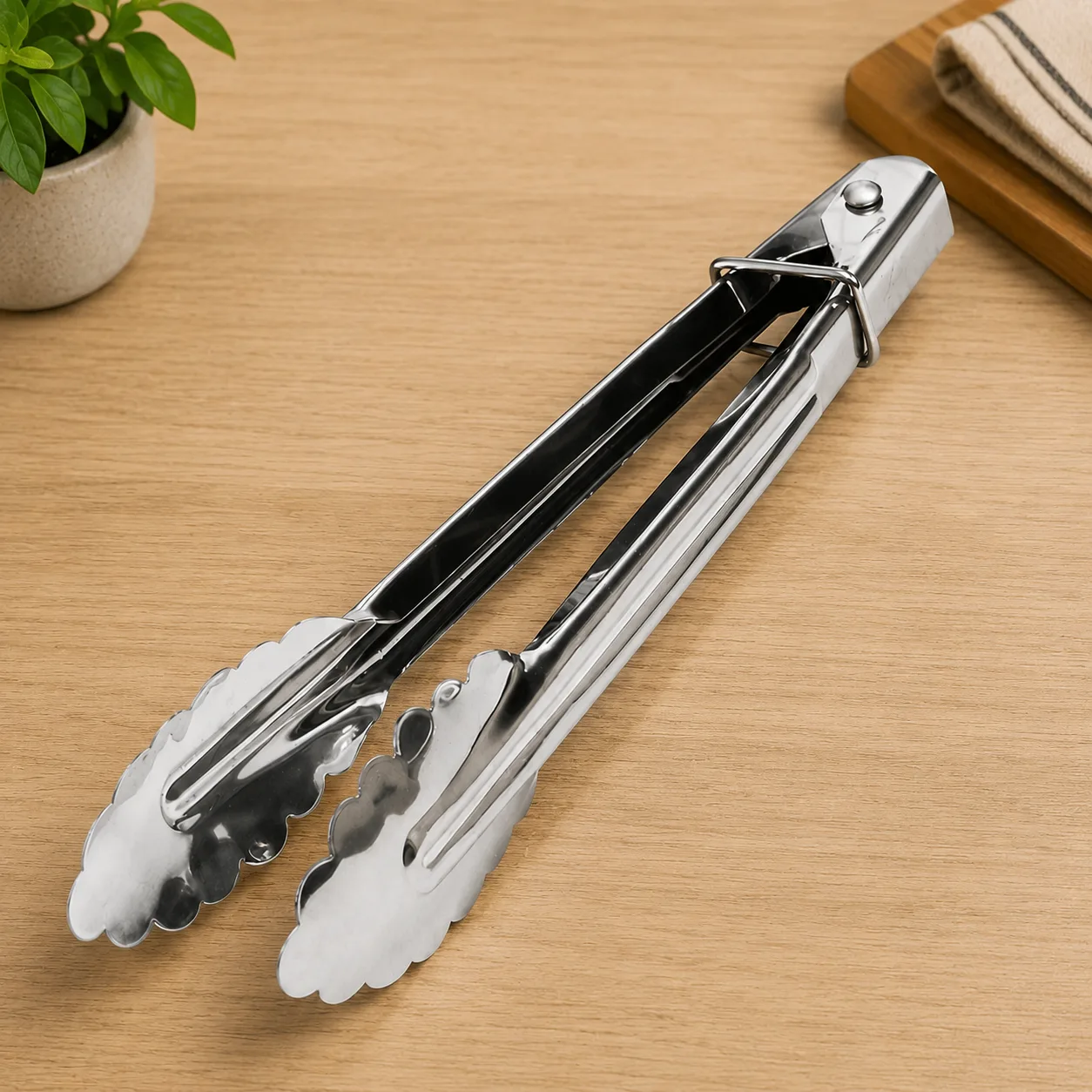 Stainless Steel Kitchen Food Tongs