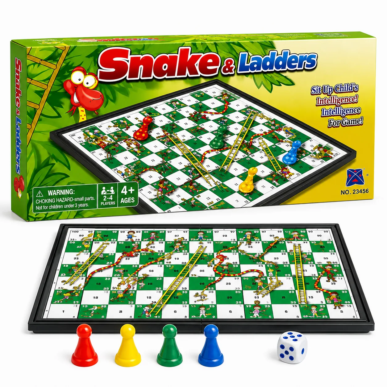 Big Snake & Ladders Board Game 