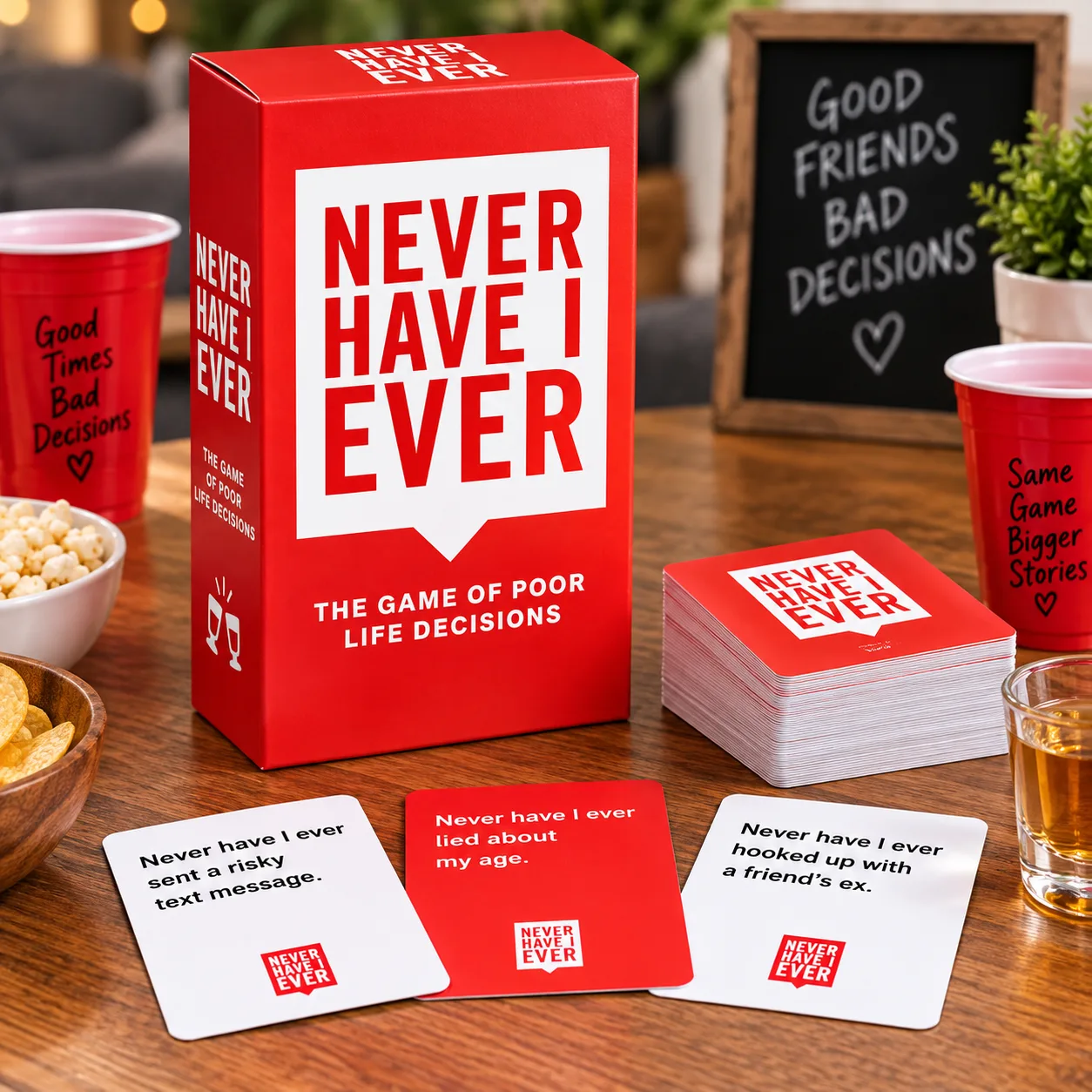 Never Have I Ever – Adult Party Card Game