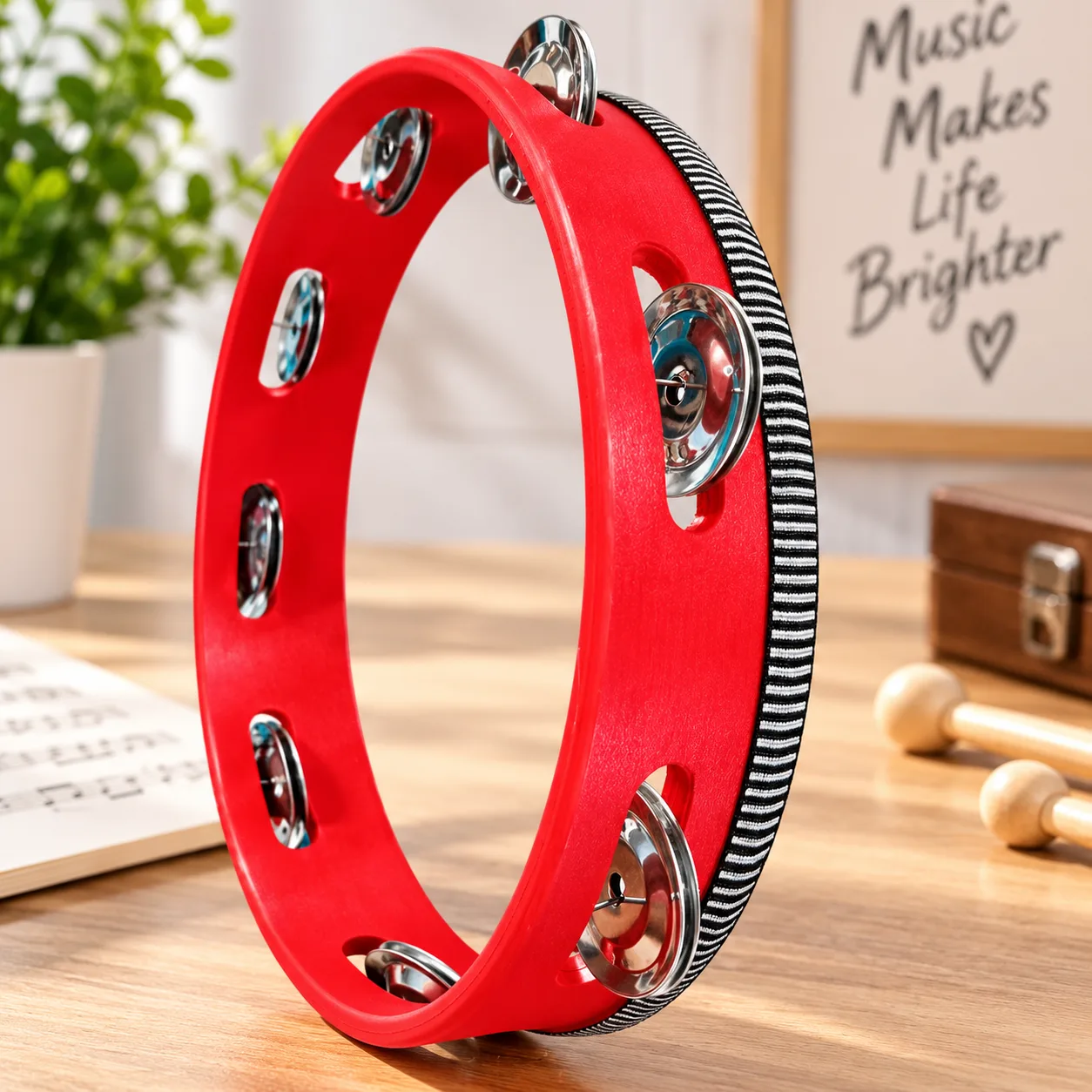 Tambourine – Handheld Musical Instrument