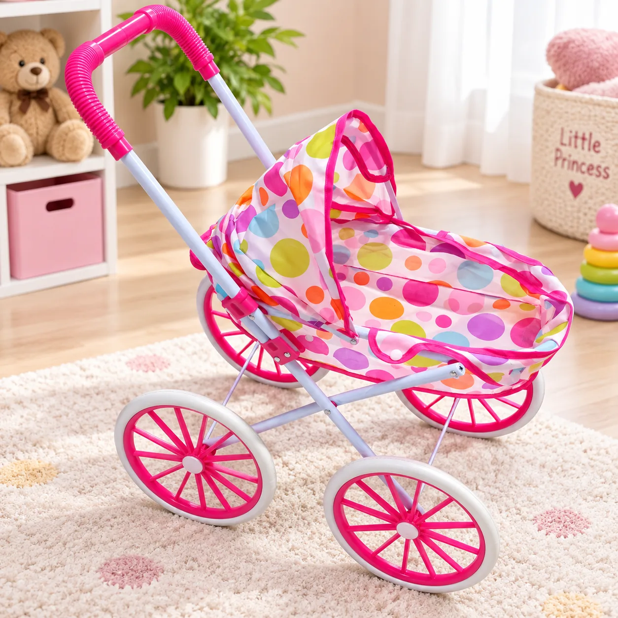 Kids Doll Pram / Toy Baby Stroller